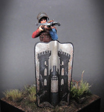 Burgundischer Armbrustschütze, 1460-75 bemalter Spielzeugsoldat Vorverkauf | ...