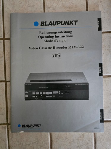 Blaupunkt video recorder - blaupunkt, video-recorder