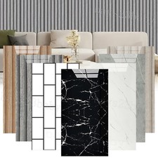 80X Holz / Marmor Effekt Fliesen Selbstklebend Bodenbelag Für Küchen Badezimmer
