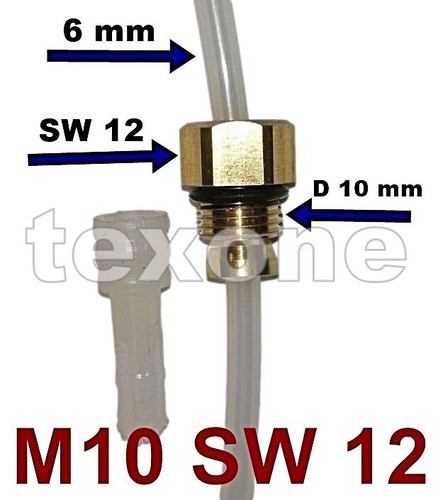 M10 6mm verbindungsstück - m10,