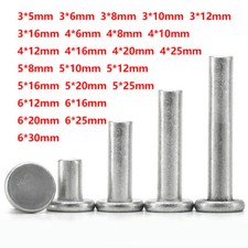 Alu Nieten 3mm 4mm 5mm 6mm