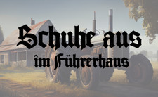 Aufkleber Schuhe aus im