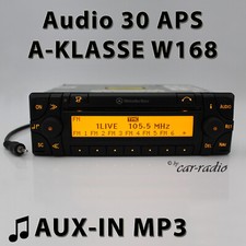 Mercedes Audio 30 APS AUX-IN MP3 Becker W168 Radio Navigationssystem A-Klasse