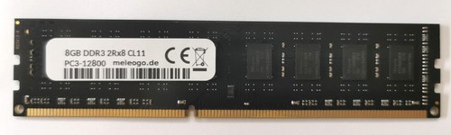 Desktop ram 8gb ddr3 - 8gb, 1600