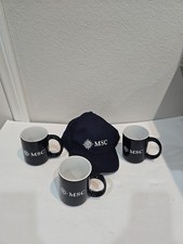 MSC Cruises Set Of 3 Blue Mugs