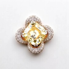 2ct Natural Citrine Diamond