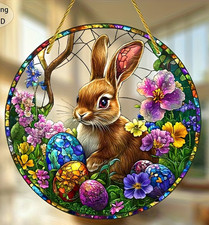 Fensterbild ostern osterhase - fensterbild,