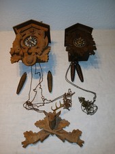 Dachbodenfund kuckucksuhr - 2x,