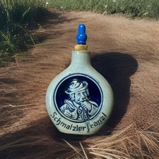 Alte Schnupftabakflasche Schmalzlerfranzl Von Gebr.Bernhard A.G. Regensburg