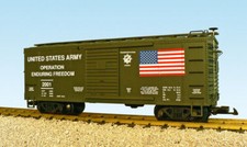 neu USA TRAINS Military Serie US Army Operation Enduring Freedom Car R19072