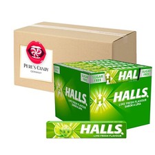 Halls FRESH LIME Zucker -