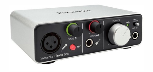 Focusrite itrack solo - focusrite, audio