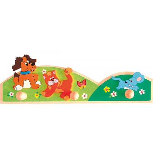 Kinder garderobenhaken drei - kinder,