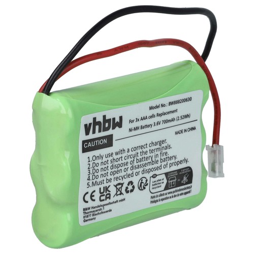 Akku 700mah zellengröße - 3,6v,