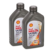 2L 2 Liter SHELL HELIX ULTRA 5W-40 5W40 Motoröl Öl MB 226/229.5 VW 502/505.00