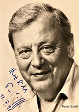 Autogramm Peter SCHIFF 2014 † 3 Damen vom Grill 76-91 Liebling Kreuzberg 242 xyz