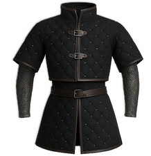 Black Cotton Gambeson Armor -