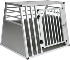Hundebox Transportbox Hundetransportbox Reisebox Gitterbox Alu Auto 0061G3