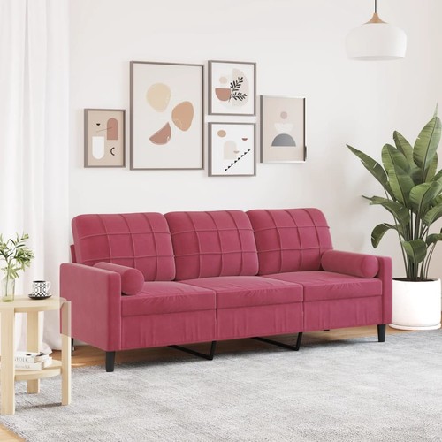 Sitzer sofa mit zierkissen - 2/3,