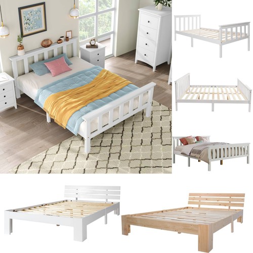 Holzbett einzelbett doppelbett - holzbett,