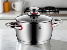 WMF Quality One Fleischtopf Deckel Ø 16 cm/ 1,90 L Edelstahl Kochtopf Induktion