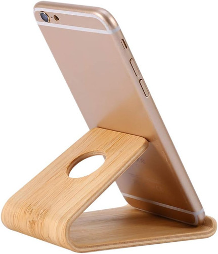 Telefonhalterung aus holz - telefonhalterung,
