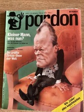 PARDON Satire Zeitschrift