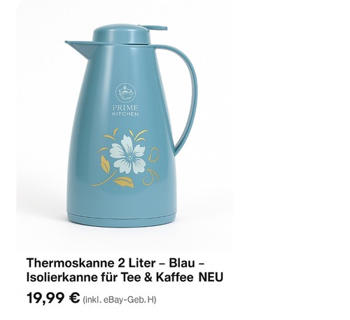Thermoskanne liter edelstahl - thermoskanne,