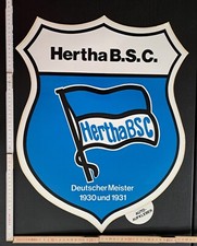 Hertha BSC XXL Großer Aufkleber 55x45cm Fußball Fanartikel