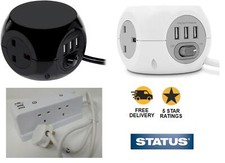  3 4-Wege Cube Steckdose Strom