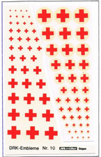 1:87 Decals "Deutsches Rotes