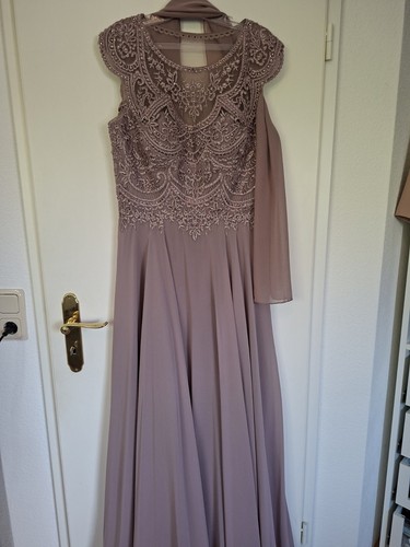 Ballkleid lang farbe - ballkleid, altrosa