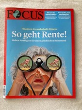 FOCUS Nr. 35/2025 SO GEHT RENTE ! - Zeitschrift Magazin Neu und Ungelesen