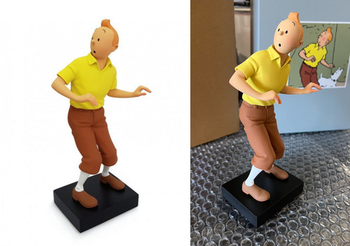Tintin fariboles galerie - tintin,