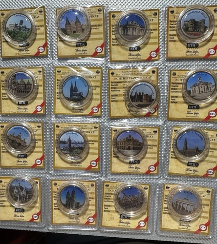 Zwei euro münzen - euro, 16
