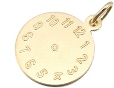 Anhänger Taufuhr Gold 585