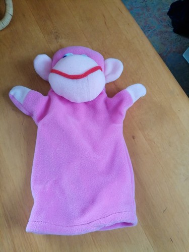 Handpuppe rosa affe ikea - handpuppe,