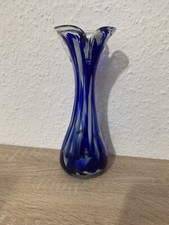 MURANO GLASVASE,MUNDGEBLASEN