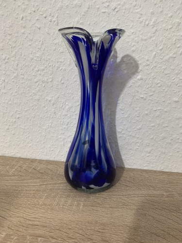 Murano glasvase mundgeblasen - murano, glasvase,mundgeblasen