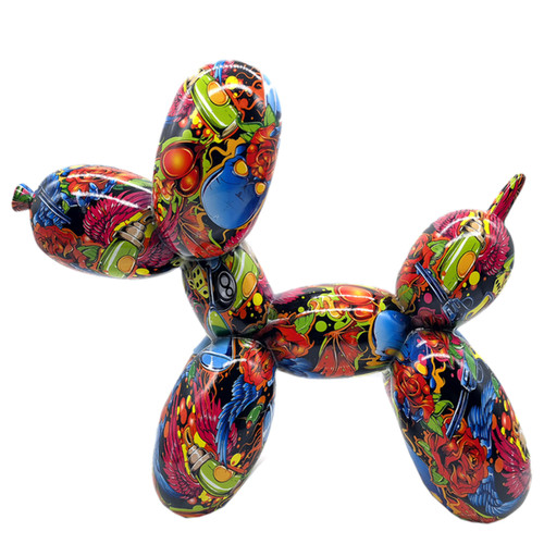 Skulptur ballon hund - skulptur,