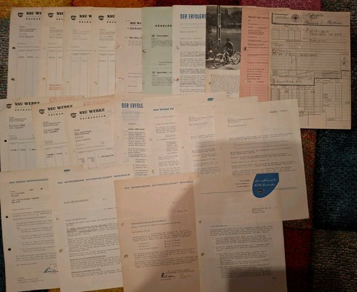 Original nsu rechnungen - x,