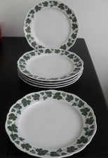 Hutschenreuther Maria Weinlaub  6 Speiseteller Teller