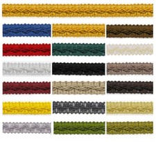 10m/50m Posamentenborte 1,2cm breit Farbauswahl Spitze Zierband Brokatborte (DE)