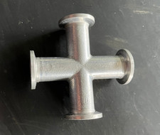 Vakuumrohr Kreuz-Stück KF16