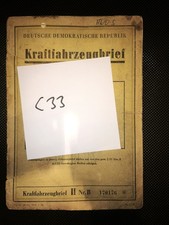 DDR Kfz Brief AWO SPORT 425 S