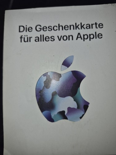 Apple gift card 100 - apple, 100€