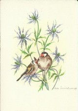 Künstlerkarte "Zwei