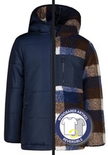 SALT AND PEPPER Jungen Outdoor Jacke Wende Anorak   gr 110 true navy