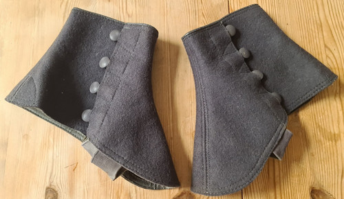Vintage gamaschen filz - vintage,