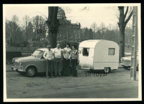 Trabbi mit wohnwagen 1970er - mit,